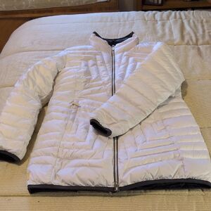 LOLE Giselle White Quilted Jacket